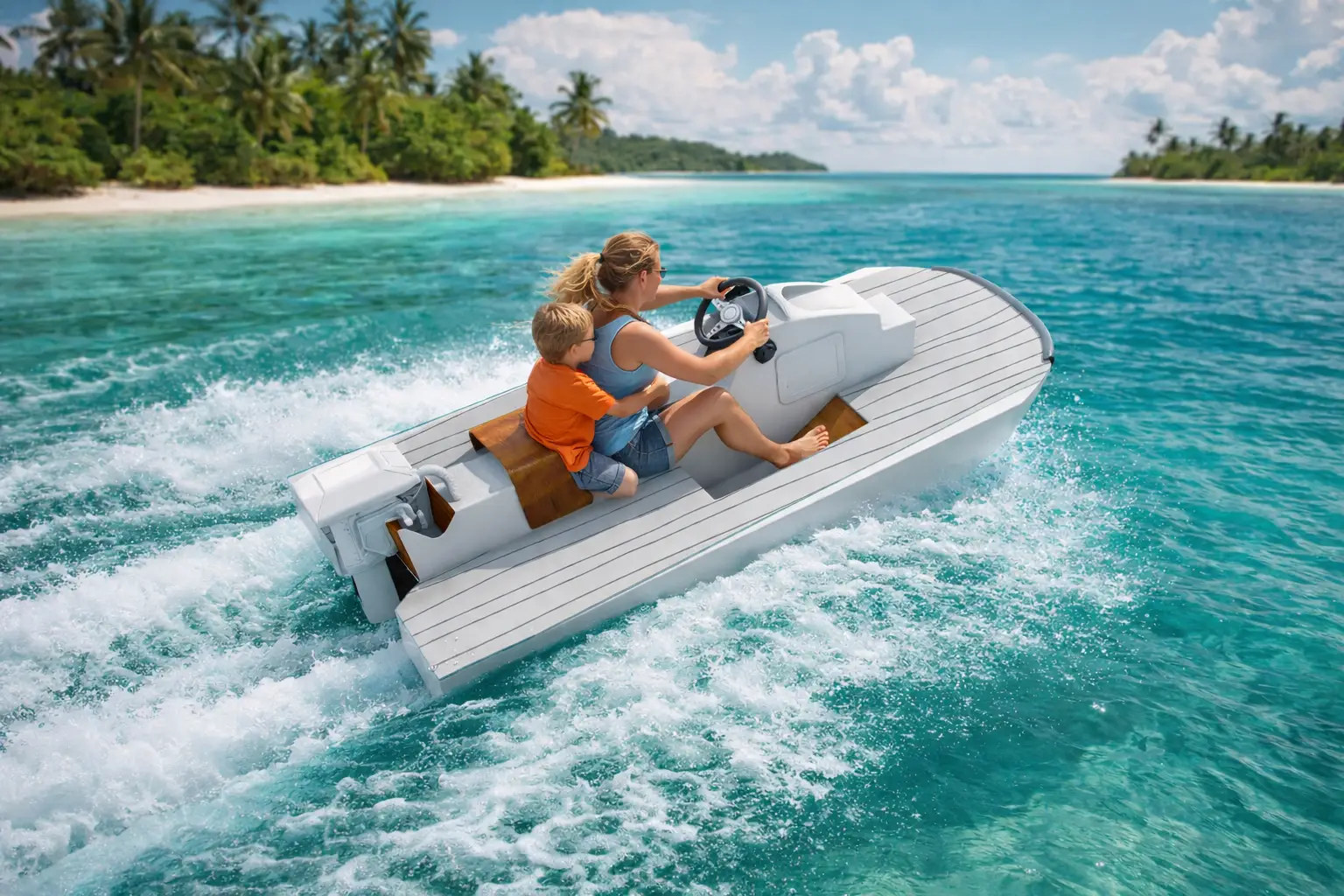 SkimBoat leisure ride